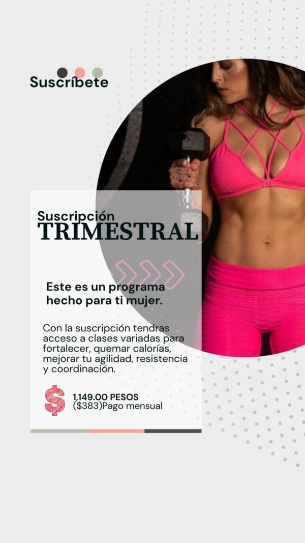 Membresía Trimestral